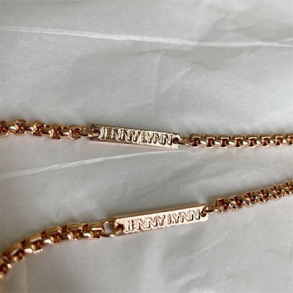 New JENNY LYNN Rose Gold Eyeglass Chain / Mask Holder - Picture 2 of 16